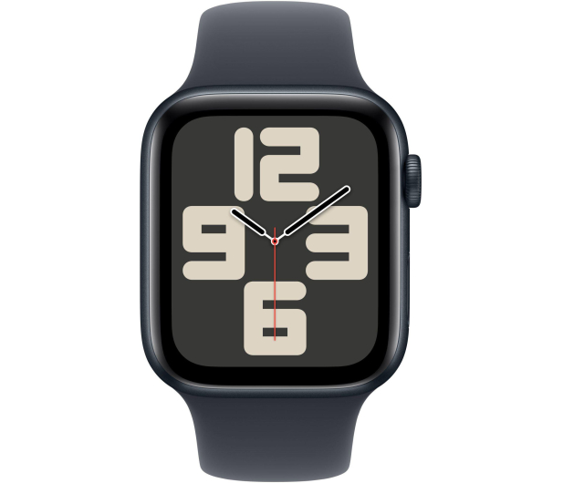 Apple Watch SE 2 44/Czarne Aluminum/Czarny Pasek Sportowy S/M GPS - 1278019 - zdjęcie 2